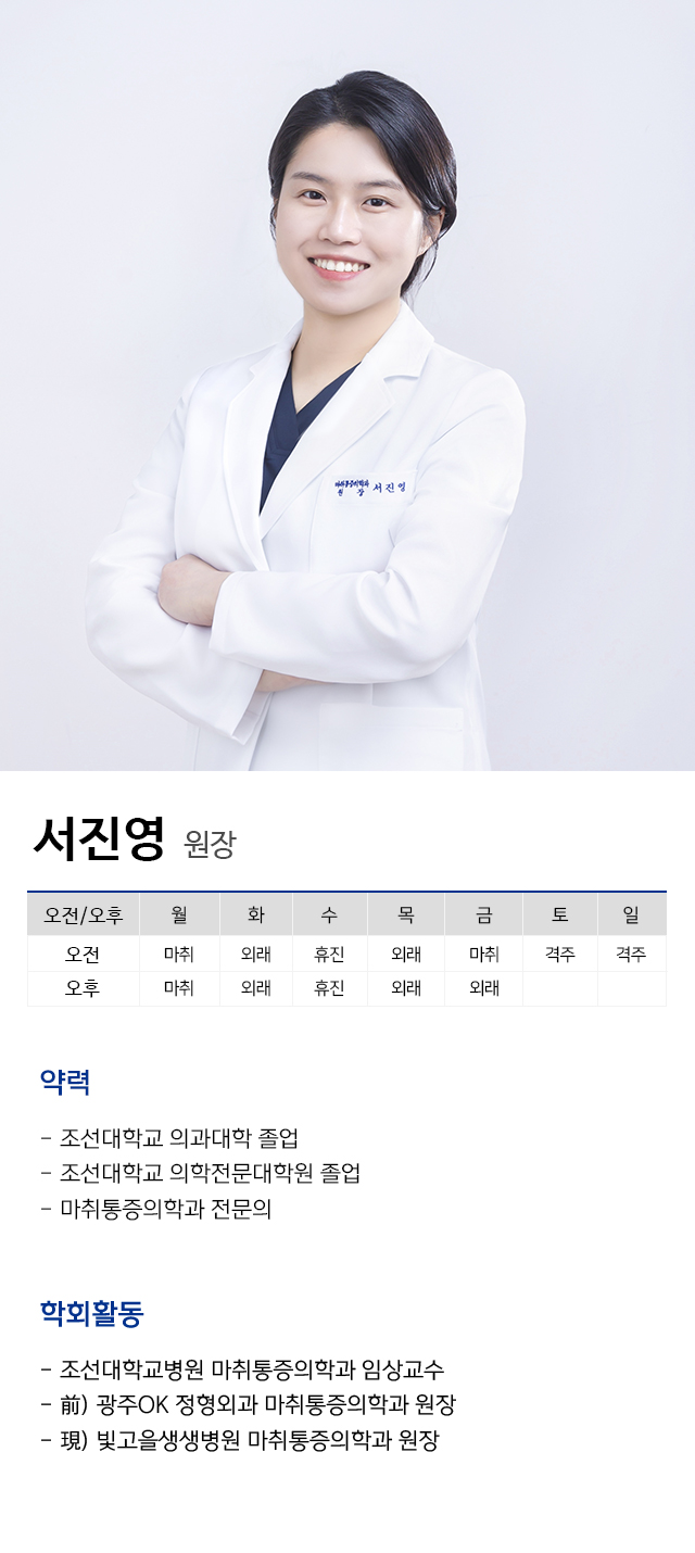 서진영 약력